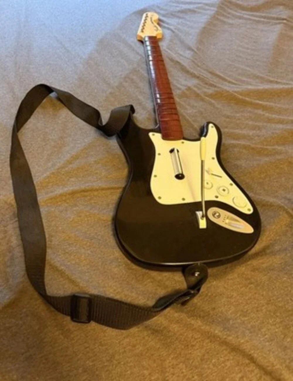 PLAYSTATION 3 PS3 FENDER STRATOCASTER WIRELESS ROCK BAND GUITAR NoDongle TESTED
